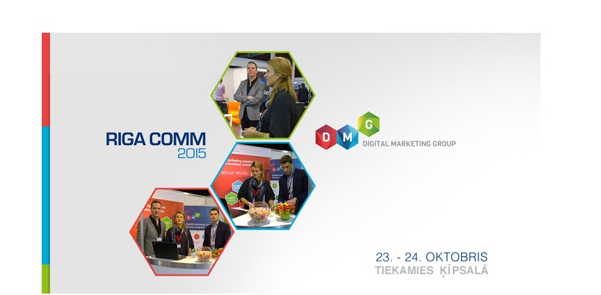 Digital Marketing Group izstādē Riga Comm 2015